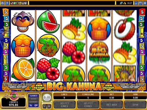 Big Kahuna  игровой автомат Microgaming